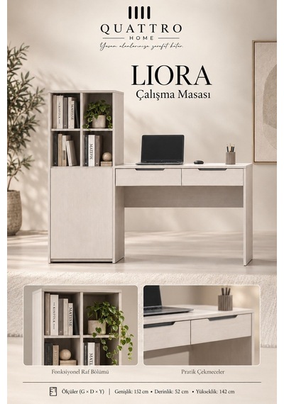 Liora Genç Odası Takımı Ahşap