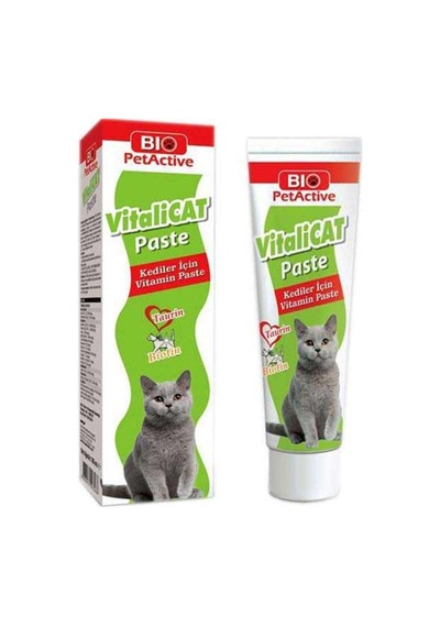 Bio Petactive Vitalicat Pasta Taurin Ve Biotinli Kedi Ödülü 100 ML