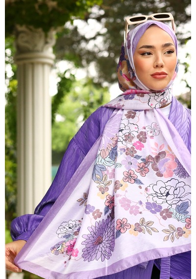 Silk Home Olinda Şal 49004-25 Beyaz