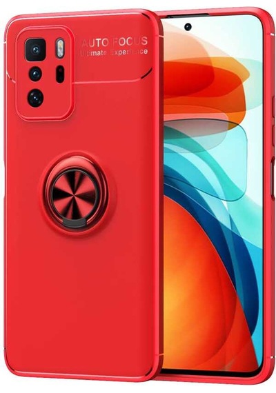 Poco X3 Gt Kılıf Ravel Silikon Kapak - Kırmızı Kirmizi Kırmızı