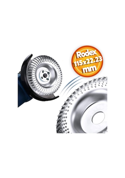 Ahşap Taşlama Törpüleme Oyma Eğe Diski Ahşap Kesici Kesme 115 mm