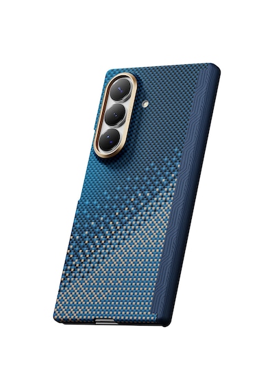 Galaxy Z Fold 8 Ultra Kılıf M-safe Özellikli Raptic Aramid Skinpro Serenity Serisi Kapak Lacivert