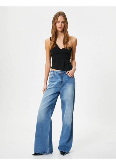 Koton Tek Omuz Crop Üst Asimetrik Kesim Kalp Yaka Slim Fit Siyah 4sak10010ek 4SAK10010EK999 Koton Tek Omuz Crop Üst Asimetrik Kesim Kalp Yaka Slim Fit Siyah 4sak10010ek 4SAK10010EK999