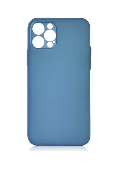 Apple Uyumlu iPhone 12 Pro Kılıf ​​​​Zore Slims Kapak-Saks Mavi