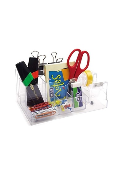 0815 Sef Desk Organizer Bant Kesicili Şeff.