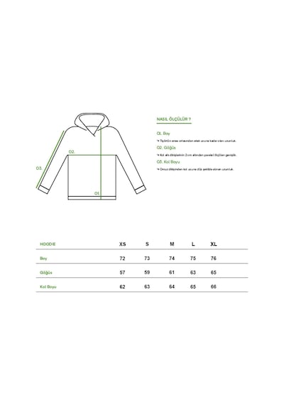 Brz Collection Oversize Unisex Basic Hoodie-beyaz Beyaz