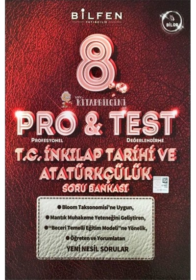 BilFen Yayınları 8. Sınıf LGS Pro & Test T.C İnkılap Tarihi Soru