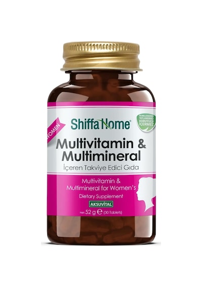 Multivitamin & Multimineral Kadın 1760 Mg 30 Tablet 3 Adet