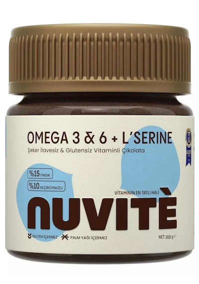 Nuvite Omega 3 Çikolata Aromalı 300 Gr