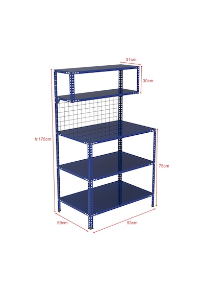 3 Katlı Mavi Paketleme Masası 59x93 Cm - 2 Raflı Tel Kafesli , Atölye, Depo, Hobi Çalışma Masası Mavi 3 Katlı Mavi Paketleme Masası 59x93 Cm - 2 Raflı Tel Kafesli , Atölye, Depo, Hobi Çalışma Masası Mavi