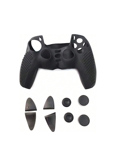 Ps5 Dualsense Uyumlu Ultra Kalite Yumuşak Silikon Kılıf Gamepad Joystıck Koruyucu