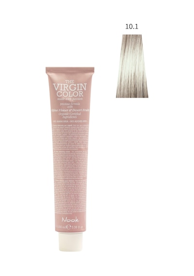 Nook Virgin Color Profesyonel Saç Boyası 100ml -çok Açık Küllü Platin Sarı 10.1 -ash Soğuk Platın Sarı