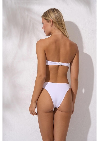 Pierre Cardin Kadın Bandaj Straplez Beyaz Bikini C4t7n2o142 001