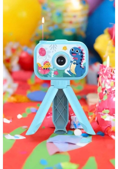 Ayaklı Mini Fotoğraf Makinesi Çocuk Için Eğitici Glblseme - 9 Video Kamera