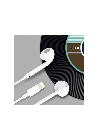 Dgc Avm İphone Ucu Çıkışlı Pop Up Kulakiçi Yumuşak Kontrol Tuşlu Kulaklık Siyah