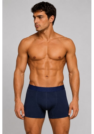 Blackbear Erkek Pamuklu Likralı Premium Ultra Rahat 5'li Boxer Lacivert