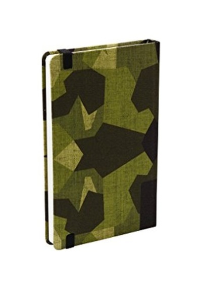 Pattern Kamuflaj Desenli Defter Çizgisiz