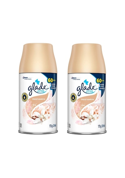 Glade Otomatik Yedek Sprey Oda Kokusu İpeksi Vanilya 2 x 269 ML