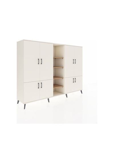 Hyperion Dolap 14 Raflı 8 Kapaklı 220x44x163 Aytaşı-aytaşı/çam Aytaşı-aytaşı/çam Hyperion Dolap 14 Raflı 8 Kapaklı 220x44x163 Aytaşı-aytaşı/çam Aytaşı-aytaşı/çam