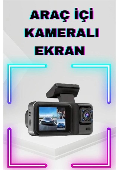 2 İnç Araç İçi Kameralı Ekran 1080p Full Hd Kaliteli Hafıza Kart Destekli Krgltgs5lxekujm8qvv