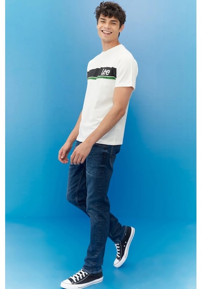 Lee Erkek T Shirt L211918 102 EKRU Ekru