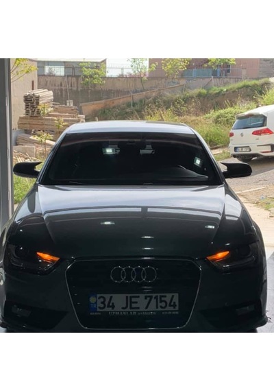 Sts Oto Aksesuar Audi A4 B9 Uyumlu Sinyalli 2016-2021 Batman Yarasa Ayna Kapağı