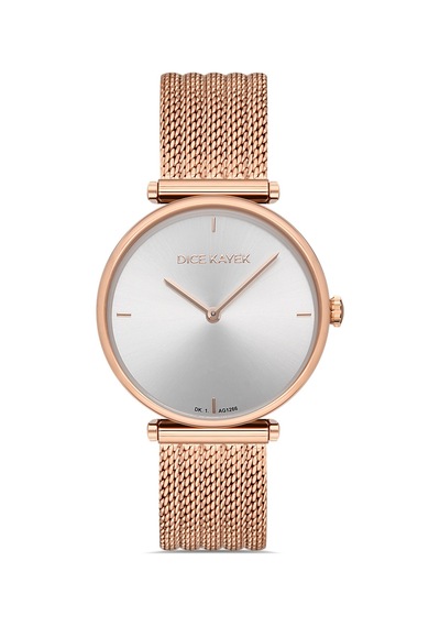 Dice Kayek Dk.1.ag1266.02 Rose Gold Kadın Kol Saati