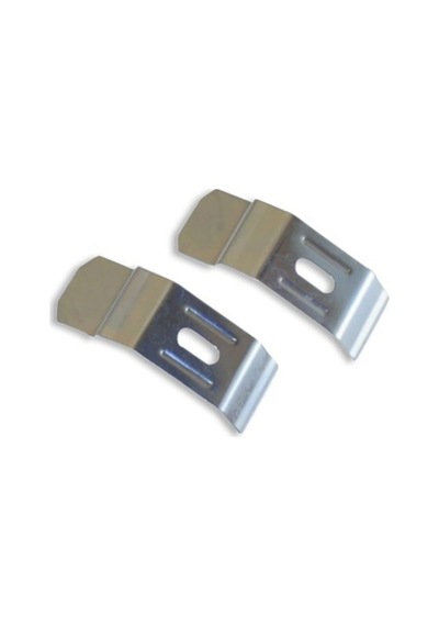 Stor Perde Metal Montaj Aparatı Geniş 45 Mm - 10 Adet Saten Gri
