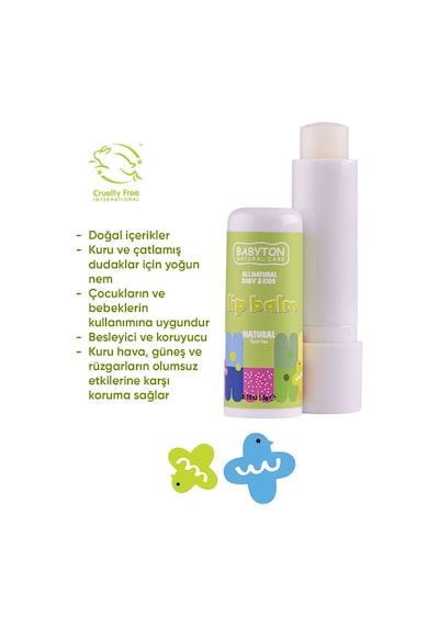 Babyton Aromasız Dudak Koruyucu 5 G