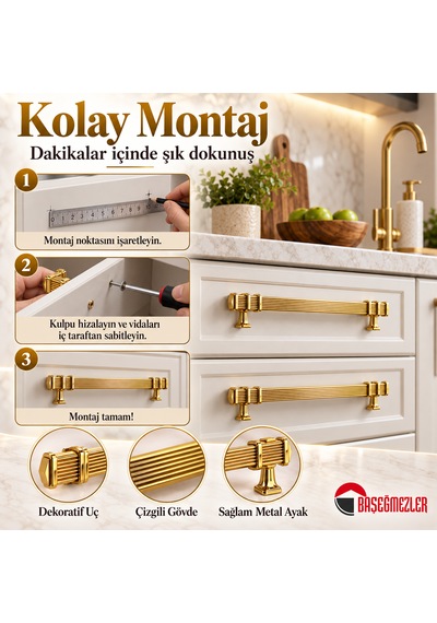 Haskan Kemer Kulp Altın/altın 160 Mm Altın - Altın