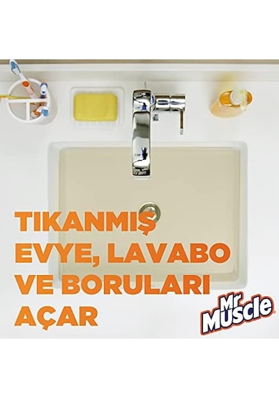 Yağları Ve Kirleri Eriten Lavabo Açıcı Granül 2 X 50 G 0