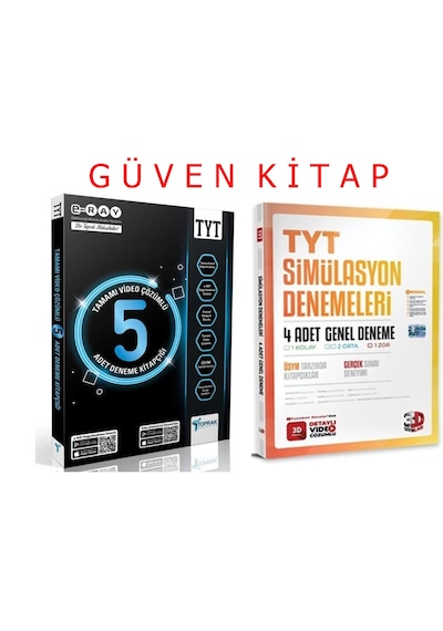 3d Toprak Yayınları Tyt Genel Deneme Seti