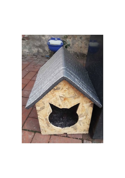 Kedi Evi Kedi Kulübesi Dış Mekan Kedi Yuvası