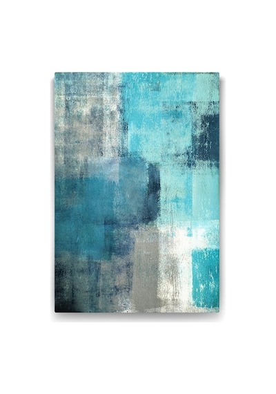Turkuaz Mavisi Tablo - 80x125cm 7/8 Yaş