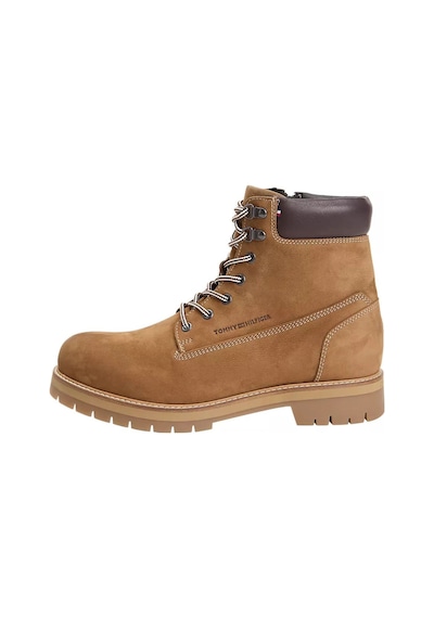 Tommy Hilfiger Erkek Bağcıklı Ve Fermuarlı Outdoor Bot - Taba Desert Khaki