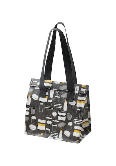 Ikea Fladdrig Yemek Taşıma Çantası Desenli Gri 25x16x27 Cm N11.6998