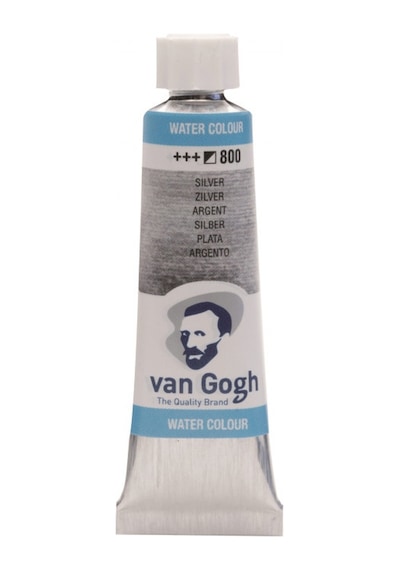 Van Gogh Tüp Sulu Boya 10ml Silver 800