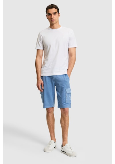 U.s. Polo Assn. Erkek Beyaz Tişört Basic 50326953-vr013