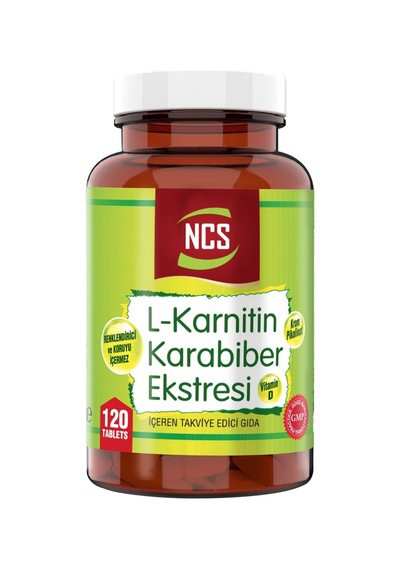Ncs Karabiber Extreli L-Karnitin 120 Tablet L Carnitine
