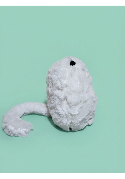 Pelul Oyuncak Obez Kedi 40 Cm Beyaz