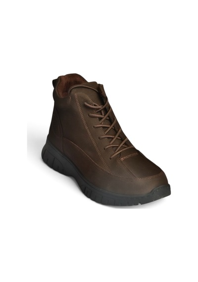 Fox Shoes Z555663401 Kahverengi Hakiki Deri Nubuk Kadın Bot