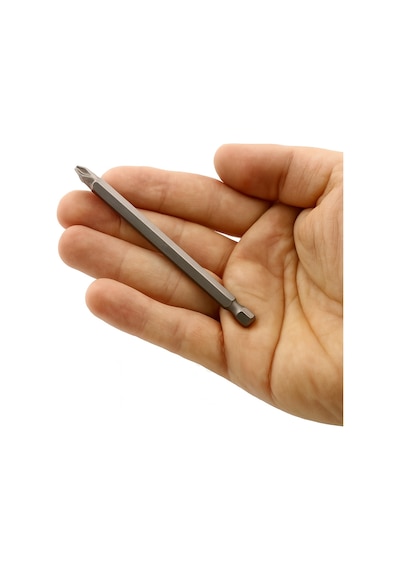 Ph2 100 Mm 10 Cm Manyetik Uzun Bits Bit Ucu Yıldız Tornavida Uç Derin Vidalama İçin Çelik Cr-v Uç 0.1 M