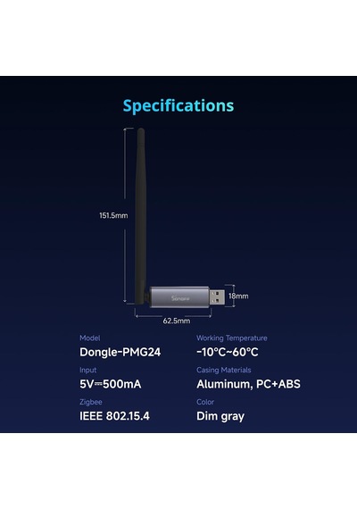 Zigbee/thread Usb Dongle Dongle Plus Mg24