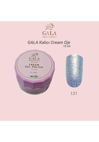 Gala Cream Kalıcı Oje 15 Ml No:131