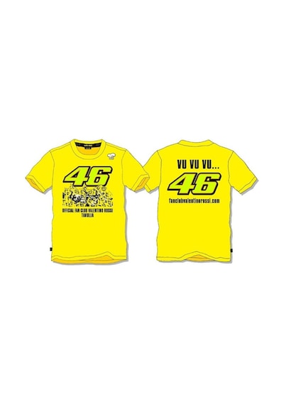 Vr46 Valentino Rossi Tshirt Sarı al Kampanyalı