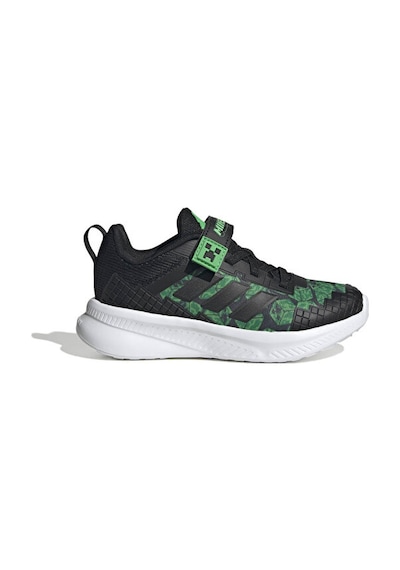 Adidas Minecraft Fortarun Çocuk Günlük Ayakkabı Jr1943 Siyah Siyah