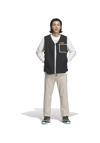 Adidas National Geographic Vest Erkek Outdoor Su Tutmaz Yelek Il8992 Siyah 001
