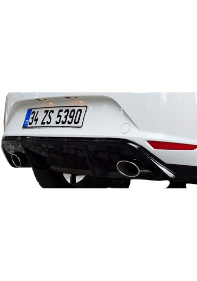 Seat Leon Mk3 - 5f 2013-2016 Style Arka Tampon Eki - Difüzör P