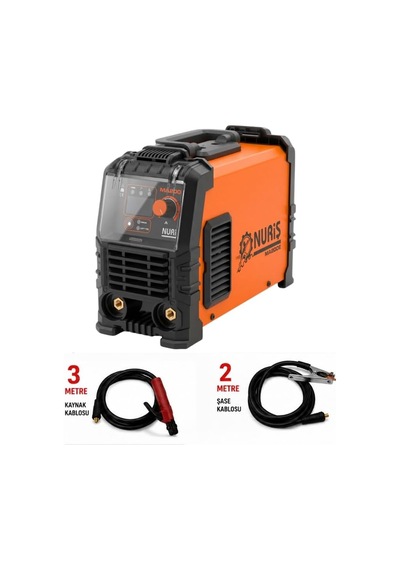 Tr Nuriş Ma200e Inverter Kaynak Makinesi + El Kaynak Maskesi Camı Dahil