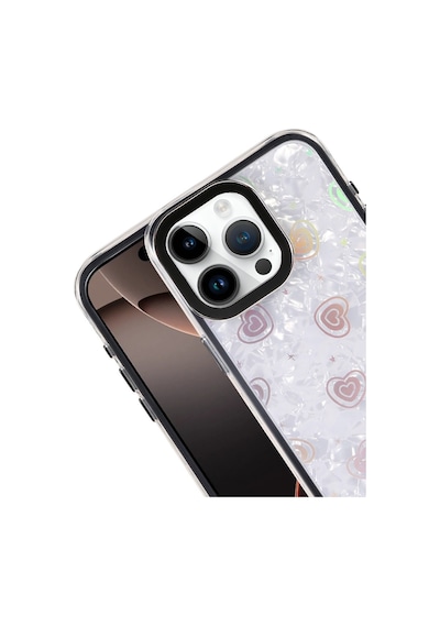 Apple iPhone Uyumlu 15 Pro Lumi Desenli Kapak - Siyah Bz8683140873479